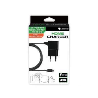 Chargeur secteur Subsonic pour manette Xbox One Noir