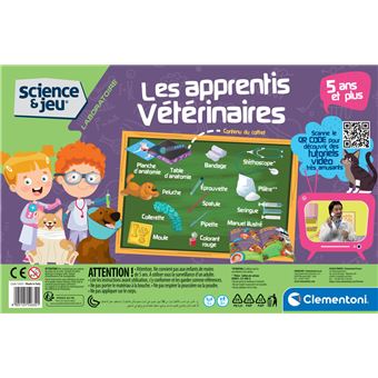 Jeu scientifique Clementoni Les Apprentis Veterinaires