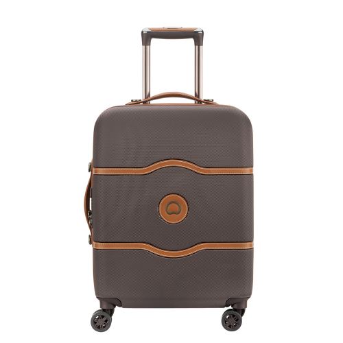 Valise cabine Delsey Chatelet Air 55 cm Taille S 4 roues Marron