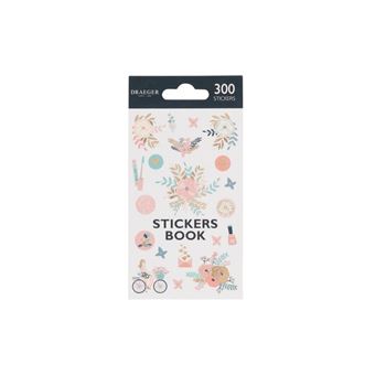 STICKERS CARNET ORGA FLEURI