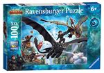 Puzzle 100 pièces XXL Ravensburger Le monde caché Dragons 3