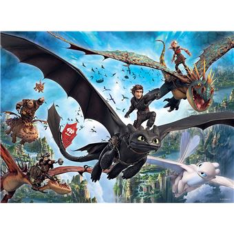 Puzzle 100 pièces XXL Ravensburger Le monde caché Dragons 3