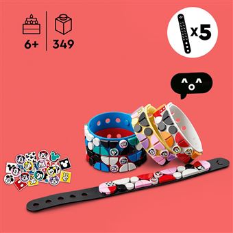 LEGO® DOTS™ 41947 Méga-boîte de bracelets Mickey et ses amis