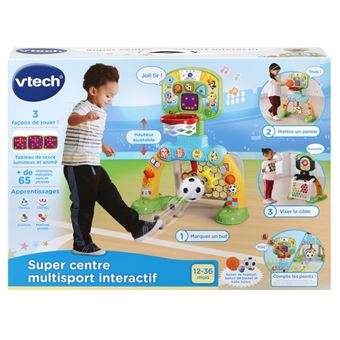 Super Centre Multisport Interactif Vtech Baby Jeu D Eveil Achat Prix Fnac