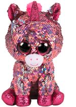 Peluche TY Flippables Medium Sparkle la Licorne