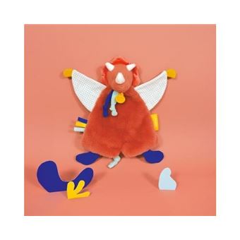 Doudou Doudou et Compagnie Calinosaures Lou DouDou Terracotta