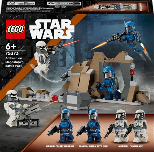 LEGO® Star Wars™ 75373 Pack de combat de l’embuscade sur Mandalore™
