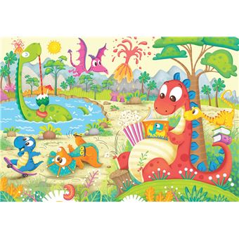 Puzzle enfant 2x12 pièces Ravensburger Mes dinos préférés