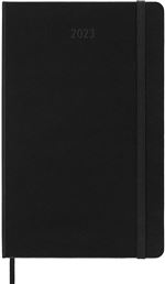 Agenda scolaire Moleskine 2022 2023 Smart Semainier grand format Noir