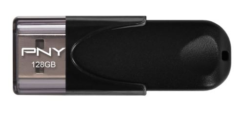 Clé USB PNY Attaché 4 128GB USB 2.0 Noir Slide - Image 5