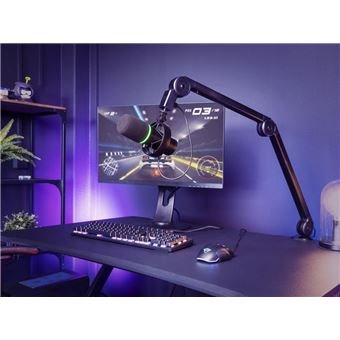 Microphone Gaming filaire Trust GXT 255+ Onyx Professionnel Noir