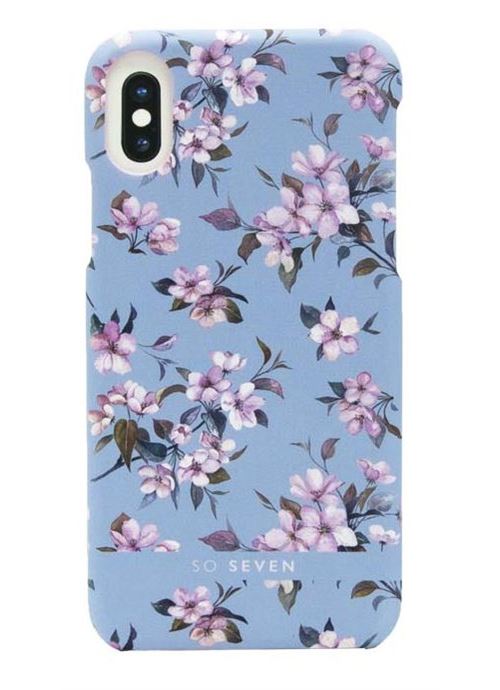 So Seven Cover Tokyo Blue Flower iPhone X
