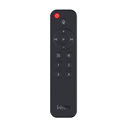 Télécommande Wiim Remote – Vocale pour Lecteurs Réseaux Hi-Fi Mini Pro