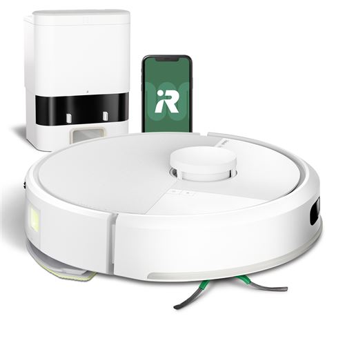 Aspirateur Robot Irobot Roomba 105+ Autoempty Dock Blanc