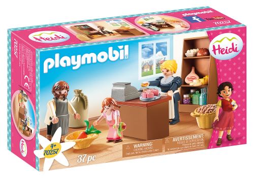 Playmobil Heidi 70257 Épicerie De La Famille Keller