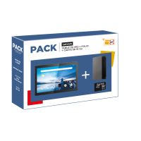 Pack Tablette Tactile Lenovo Tab M10 HD 10.1'' 32 Go WiFi Noir + Folio + Carte SD 16 Go