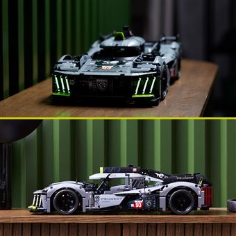 LEGO 42156 Technic Peugeot 9X8 24H Le Mans Hybrid Hypercar, Maquette de  Voiture de Course de Noël, Niveau Avancé, à l'Échelle 1:10, Sport  Automobile à Collectionner, Cadeau pour Adultes : : Jeux