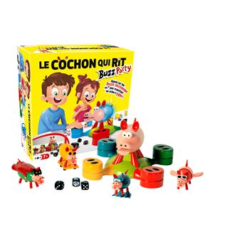 Le Cochon Qui Rit – Jeu De Société Dujardin, Reconstitue Ton Cochon Aux Dés, 2 à 4 Joueurs Dès 4 Ans