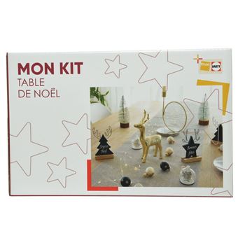 Décoration de Noël Kaemingk Mon Kit Table de Noël - 1
