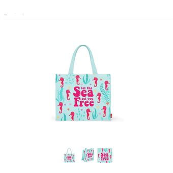 Sac de plage Legami Hippocampe