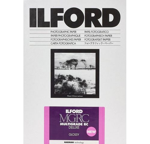 Papier Ilford Multigrade 1M brillant 12,7x17,8cm 100 feuilles