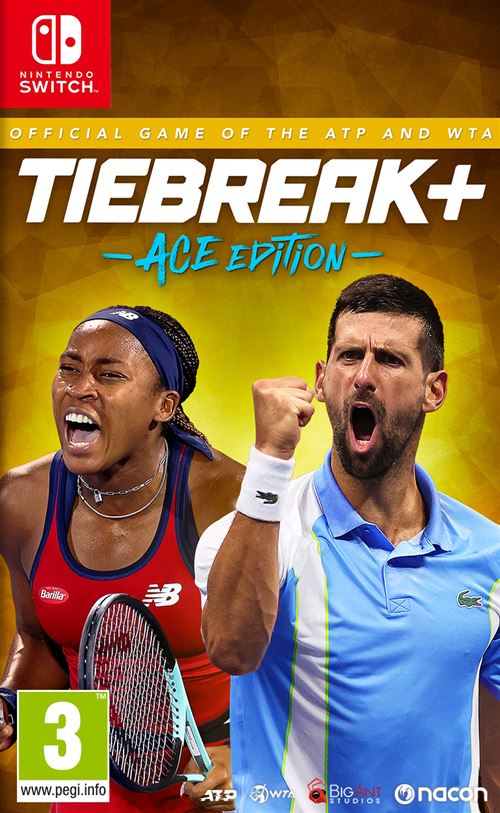 Tiebreak: Official game of the ATP and WTA Ace Edition Nintendo Switch