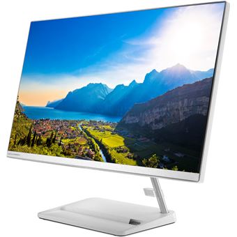 PC Tout-en-un Lenovo IdeaCentre AIO 3 24ALC6 - AMD Ryzen 5, 8Go RAM, 512Go SSD - Blanc NEUF