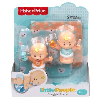 Pack de 2 figurines Fisher Price Little People Babies Modèle aléatoire
