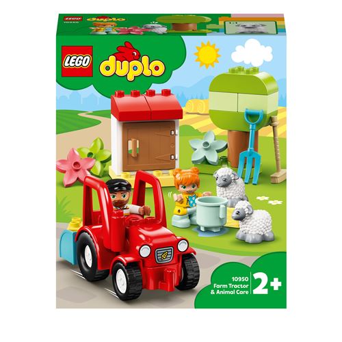 LEGO 10950 LANDBOUWTRACTOR EN DIEREN VERZORGEN LE TRACTEUR