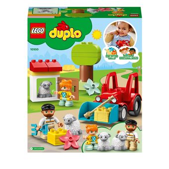 LEGO® DUPLO® Town 10950 Le tracteur et les animaux