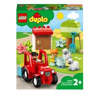 LEGO 10931 DUPLO Le Camion Et La Pelleteuse, Engin de chantier Jouet Pour  Les Enfants De 2 ans et + - ADMI