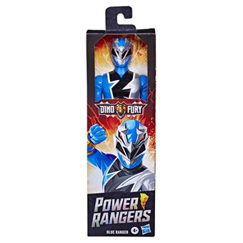 Figurine Power Rangers Dino Fury 12 In Bleu