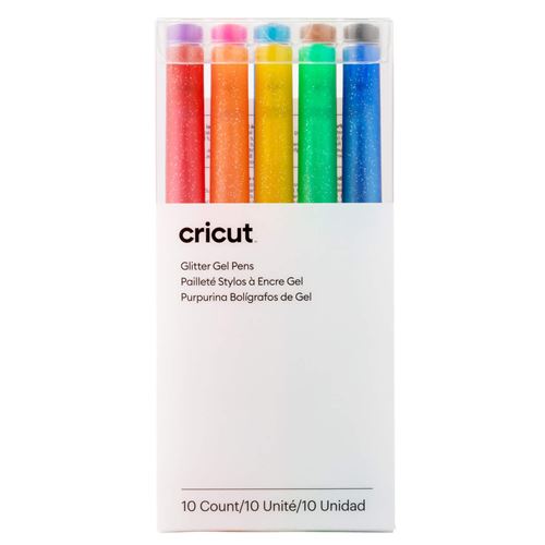 Stylos À Encre Gel Pailleté Cricut 2009962 – Pour Machines De Découpe Cricut Explore Et Maker