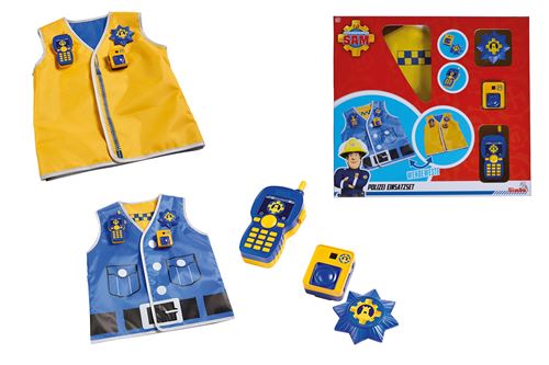 Kit de policier Simba Sam le pompier
