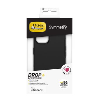 Coque renforcée pour iPhone 13 Pro OtterBox Symmetry Series Noir