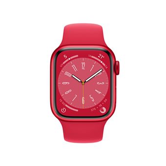 Apple Watch Series 8 GPS + Cellular, boîtier Aluminium (PRODUCT)RED 41mm avec Bracelet (PRODUCT)RED