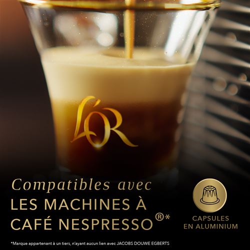 Pack 10 Capsules café L'Or Barista Extra Long N5