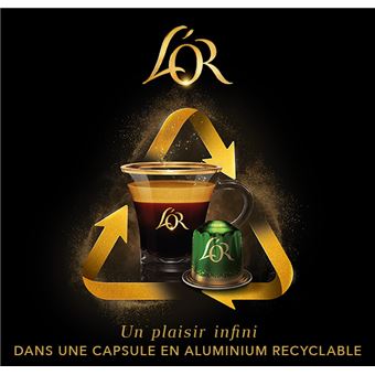 Pack 10 Capsules café L'Or Barista Extra Long N5