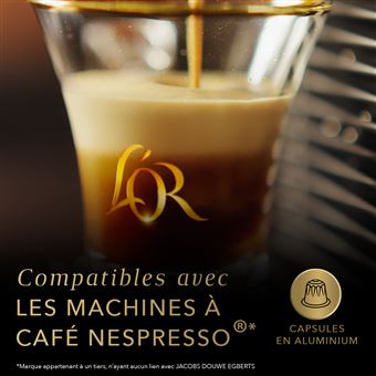 Pack 10 Capsules café L'Or Barista Extra Long N5