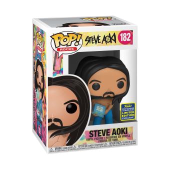 Figurine Funko Pop Rocks Steve Aoki Exclusivité Fnac