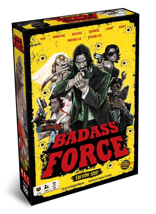 Don'T Panic Games Jeu Classique Don'T Panic Games Badass Force Edition Dvd