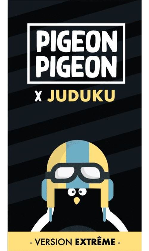 Jeu d’ambiance Éditions Napoleon Pigeon Pigeon et Juduku Version Extrême Noir