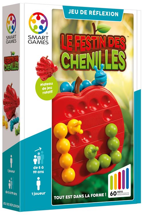 Boite de Jeu de réflexion Smartgames Le festin des chenilles