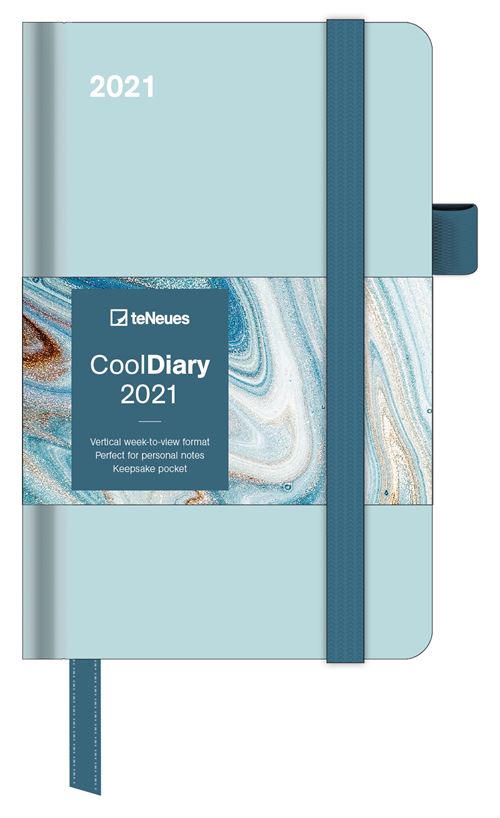 Agenda TeNeues Cool Diary Marbre 9 x 14 cm