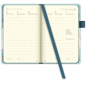 Agenda TeNeues Cool Diary Marbre 9 x 14 cm