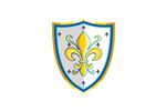 Déguisement Papo Bouclier Fleur de Lys