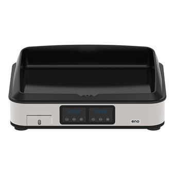 Plancha Eno Sign 65 Electrique 2 zones 1800 W Noir et Inox