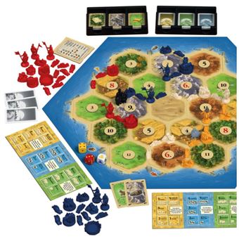 Jeu de stratégie Asmodee Catan Villes et Chevaliers Extension pour 5 et 6 joueurs