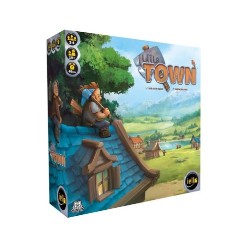 Jeu de Société Iello Little Town – Jeu de Stratégie et de Placement d'Ouvriers - vue 2