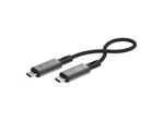 Câble USB LinQ 4 Pro Type C 0,3 m Noir